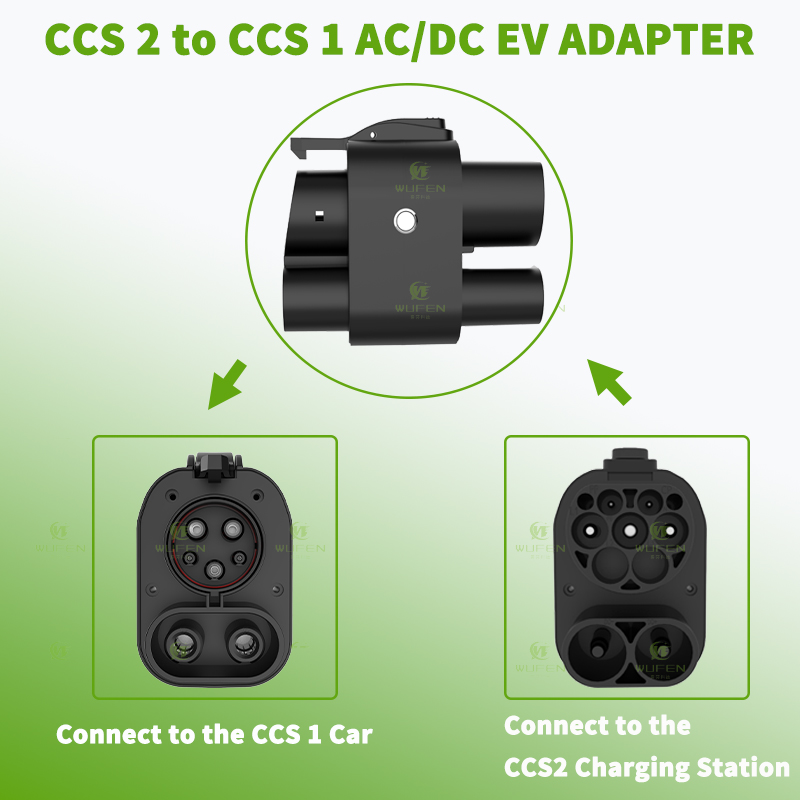 WUFEN Ccs1ステーション用の急速充電アダプター,25 - Ccs2 To Ccs1 Fast Charge Adapter 250Kw のレビューと価格