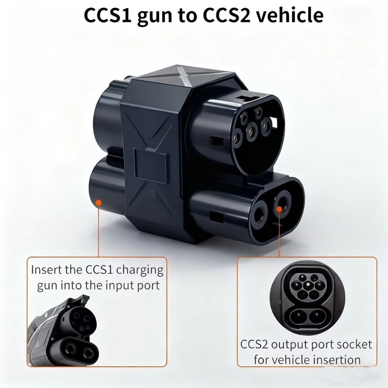 CCS1 から CCS2 高速充電アダプター 250A 25 - Ccs2 To Ccs1 Fast Charge Adapter 250Kw のレビューと価格