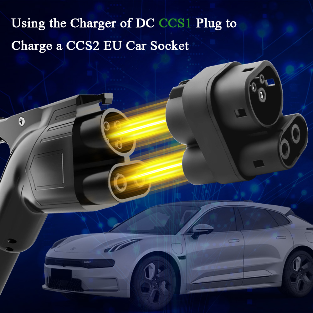 コランキー CCS1 - CCS2 EV DC 1000V  - Ccs2 To Ccs1 Fast Charge Adapter 250Kw のレビューと価格