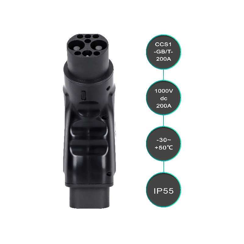 Ccs2からGb/T電気自動車EV充電器コンボアダプター、2 - Gb/T To Ccs2 200A Fast Charging Adapter のレビューと価格