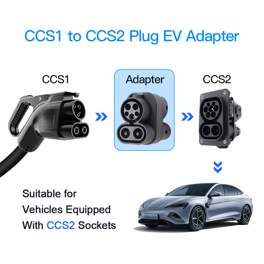 コランキー 250A CCS1 to CCS2 EV充電アダ - Ccs2 To Ccs1 Fast Charge Adapter 250Kw のレビューと価格