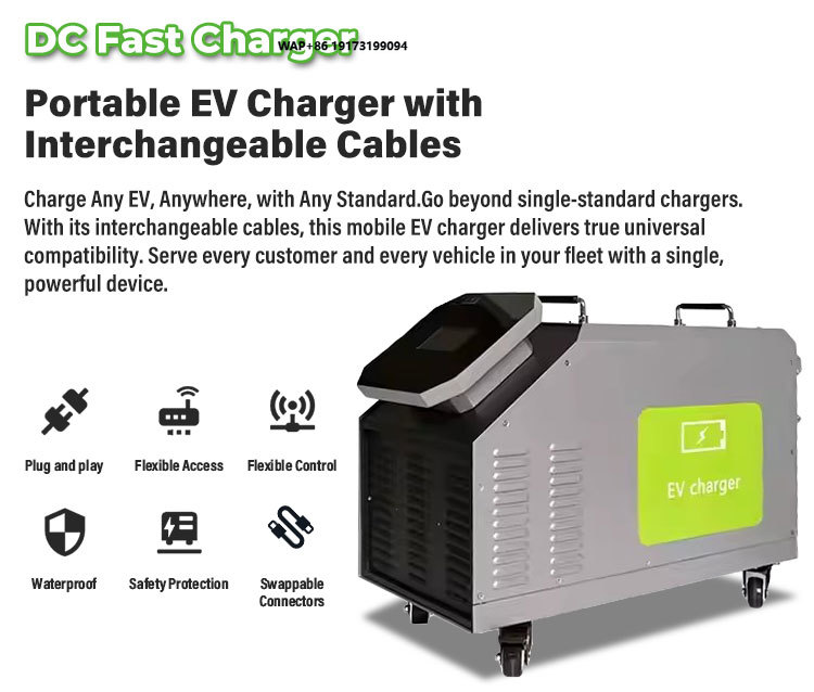 家庭用モバイルDC EV充電器 7kW 20kW 30kW  - Portable Dc Fast Charger 20Kw Ccs2 のレビューと価格
